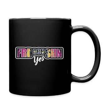 Pride of Freedom City Collage - Full Colour Mug - black - Right