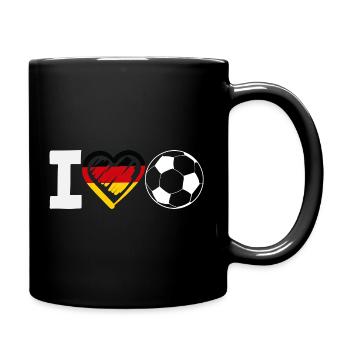 Funny Football Football Fan Gift - Full Colour Mug - black - Right