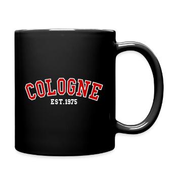 Cologne Est.1975  - Full Colour Mug - black - Right