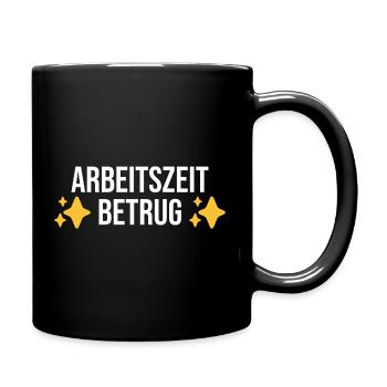 Fraude au temps de travailMeme - Mug uni - noir - Droite