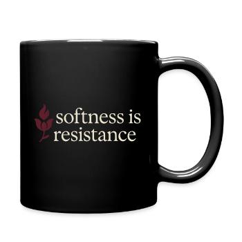Elegant Feminine Lifestyle, Gentle - Full Colour Mug - black - Right