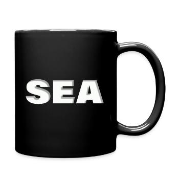 SEA - Tasse einfarbig - Schwarz - Rechts
