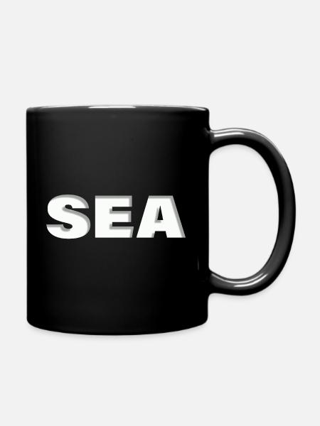 Mer - Mug uni - noir