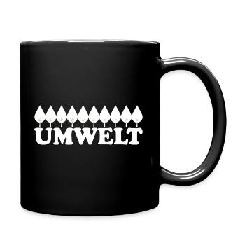 Environnement - Mug uni - noir - Droite