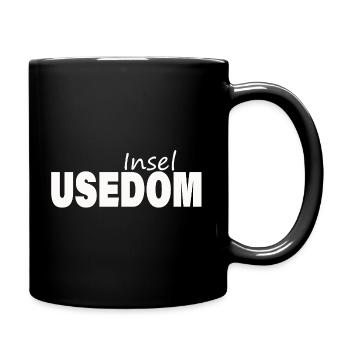 USEDOM - Tasse einfarbig - Schwarz - Rechts