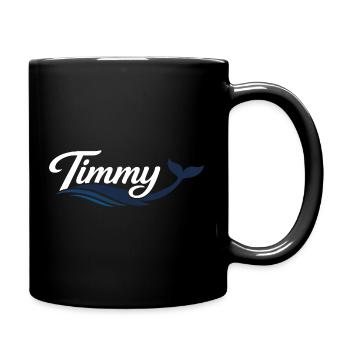 Timmy Wal - Typographie - Mug uni - noir - Droite
