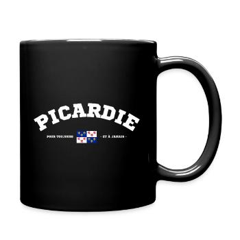 Picardie Pour Toujours Et A Jamais T-Shirt Cade... - Mug uni - noir - Droite