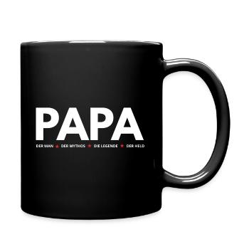 PAPA - Full Colour Mug - black - Right