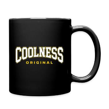Coolness Original - Tasse einfarbig - Schwarz - Rechts