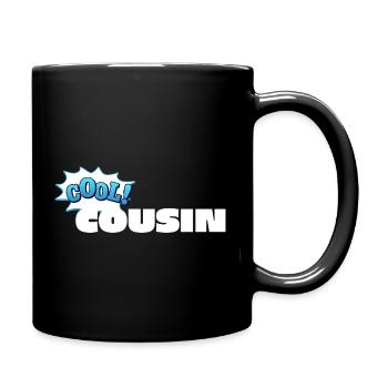 Un design de déclaration de cousin cool pour cousin - Mug uni - noir - Droite