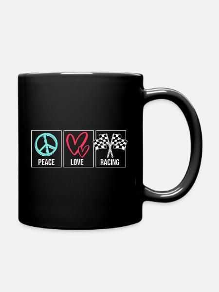 Drag Race - Tasse einfarbig - Schwarz