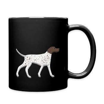 Pointers run - Full Colour Mug - black - Right