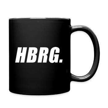 Cool Hamburg T Shirt - Full Colour Mug - black - Right