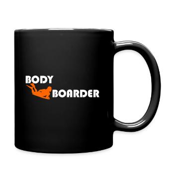 Bodyboarding - Full Colour Mug - black - Right