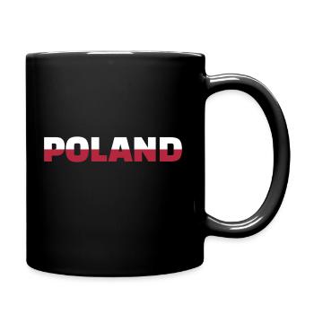 Poland - Full Colour Mug - black - Right