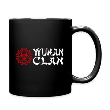 Wuhan clan - Full Colour Mug - black - Right