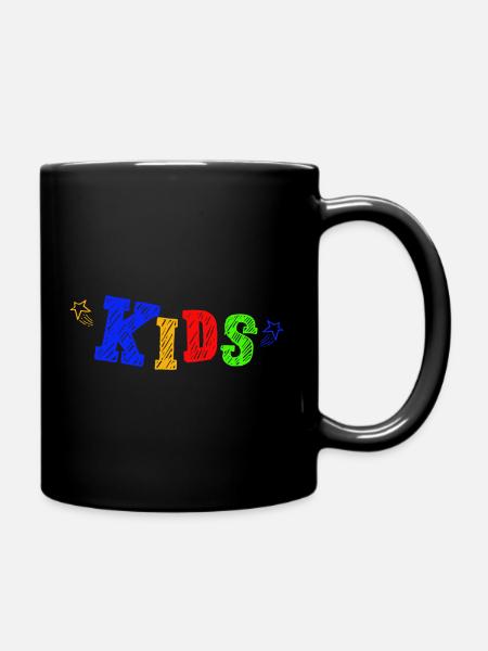 Kids - Tasse einfarbig - Schwarz