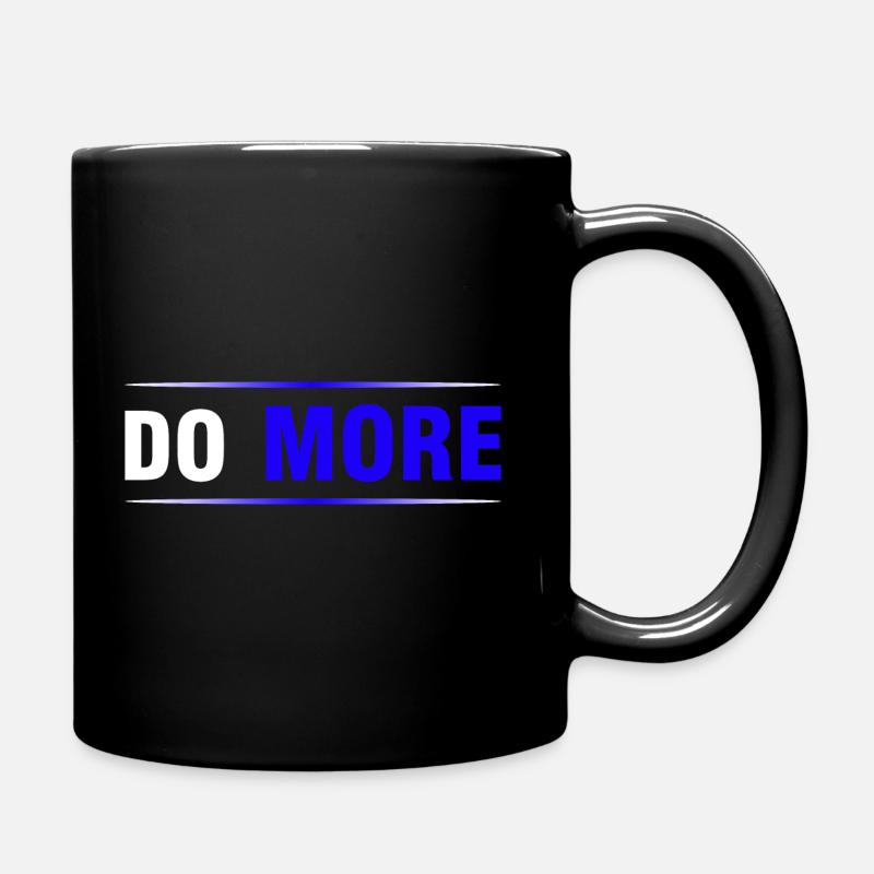 Do More - motivation business - Mug uni - noir