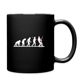 Evo Guitariste guitare électrique Evolution - Mug uni - noir - Droite