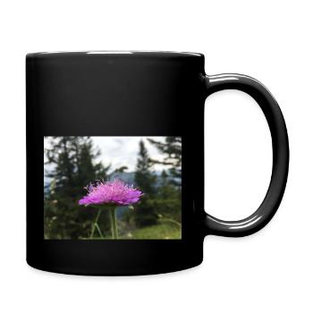 Spring Flowers - Full Colour Mug - black - Right