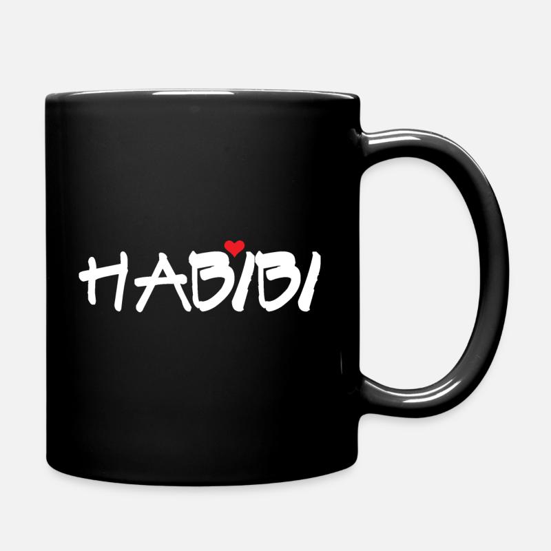 Habibi - Mug uni - noir