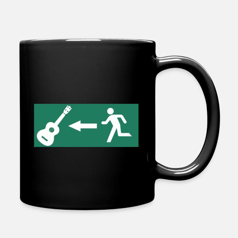 Ukulélé Escape - Mug uni - noir