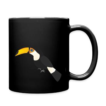 Toucan géant - Mug uni - noir - Droite