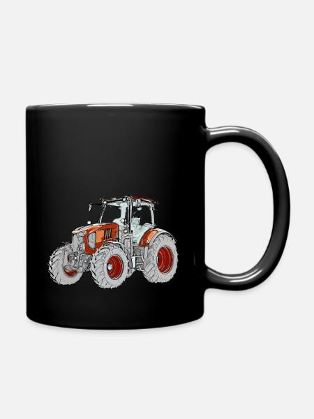 Tracteur2 - Mug uni - noir