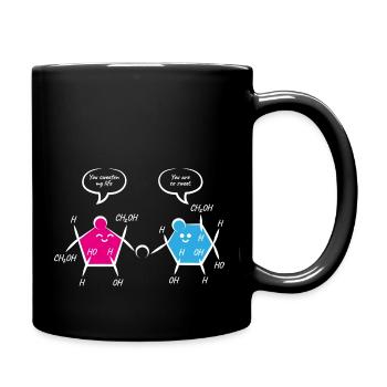 You sweeten my life gift Chemist Science - Full Colour Mug - black - Right