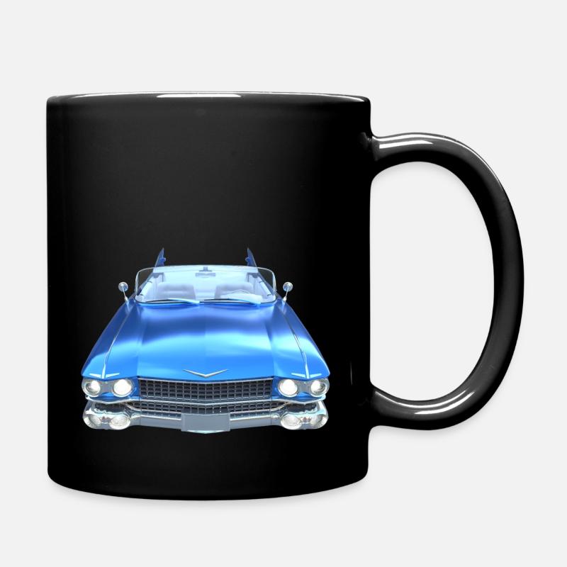 cadillac - Tasse einfarbig - Schwarz