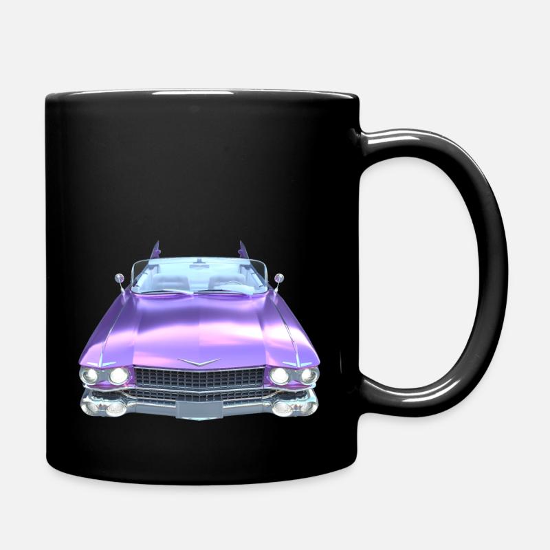 cadillac - Tasse einfarbig - Schwarz