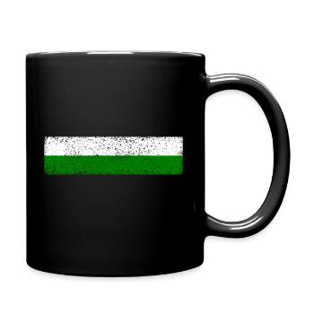 Styria - VINTAGE Style Stripes - Full Colour Mug - black - Right