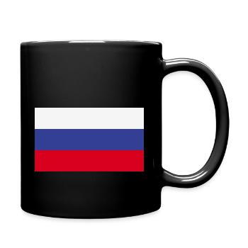 Russia Coat of Arms Russian Flag Rossiya Country Russian - Full Colour Mug - black - Right