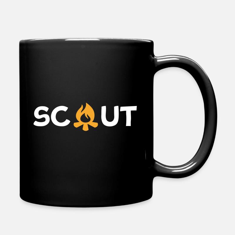 Scout - Tasse einfarbig - Schwarz