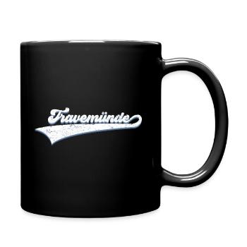 TRAVEMÜNDE URLAUB OSTSEE - Tasse einfarbig - Schwarz - Rechts