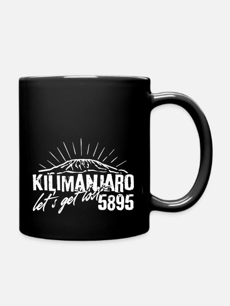Kilimandjaro Kilimanjaro Tanzanie Kenya - Mug uni - noir