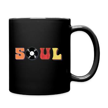 Musique Soul - Mug uni - noir - Droite