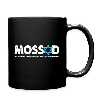 Mossad - L’Institut du renseignement - Mug uni - noir - Droite