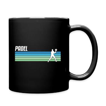 Padel Padel Player Padeltennis Paddle Padel Trainer - Full Colour Mug - black - Right