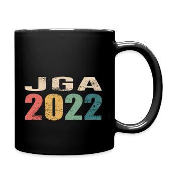 Jga 2022 Junggesellenabschied - Tasse einfarbig - Schwarz - Rechts