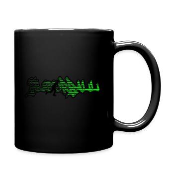 Floorball Unihockey Herren Damen Salibandy Inneban - Tasse einfarbig - Schwarz - Rechts