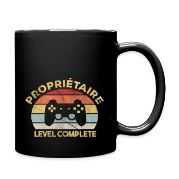 Drôle de cadeau d’acheteur de maison de propriétaire - Mug uni - noir - Droite
