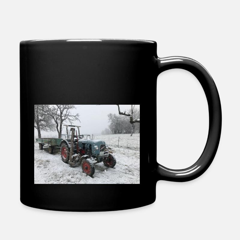 Eicher - Tasse einfarbig - Schwarz