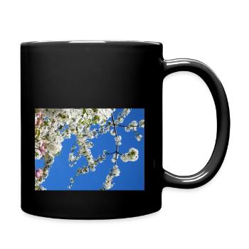 Masque pour le printemps - Mug uni - noir - Droite