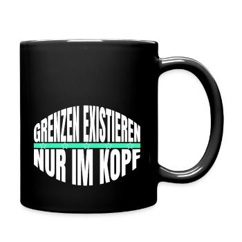 powerlifting power couple power lifting animal - Tasse einfarbig - Schwarz - Rechts
