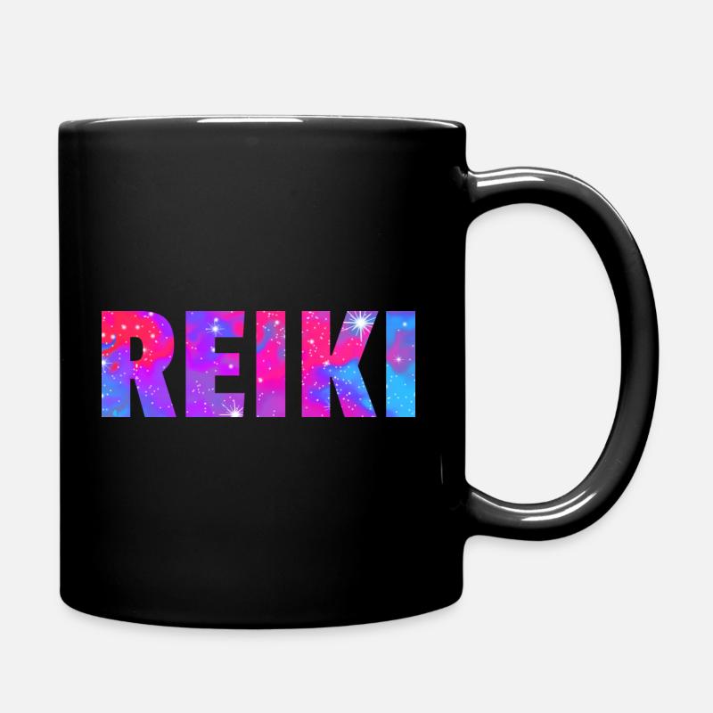 Reiki Reiki Praticien Guérison énergétique - Mug uni - noir