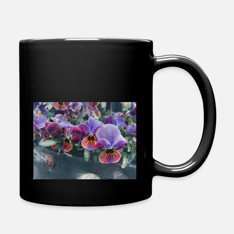 Farben in der Natur - Tasse einfarbig - Schwarz