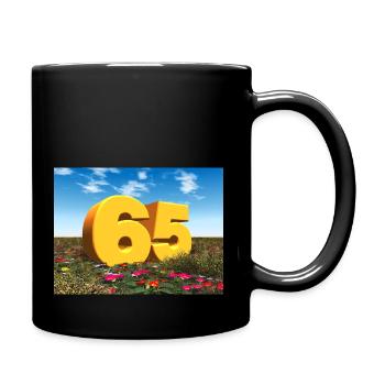 Year 65 - Full Colour Mug - black - Right