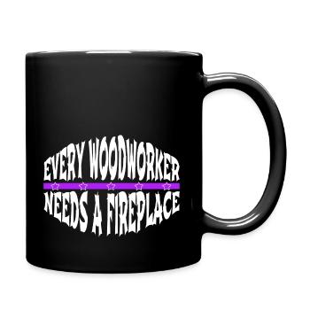 syndicat charpentier john charpentier marteau-piqueur - Mug uni - noir - Droite