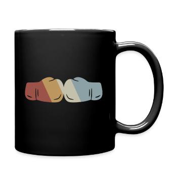 Boxen Retro Style Vintage - Tasse einfarbig - Schwarz - Rechts